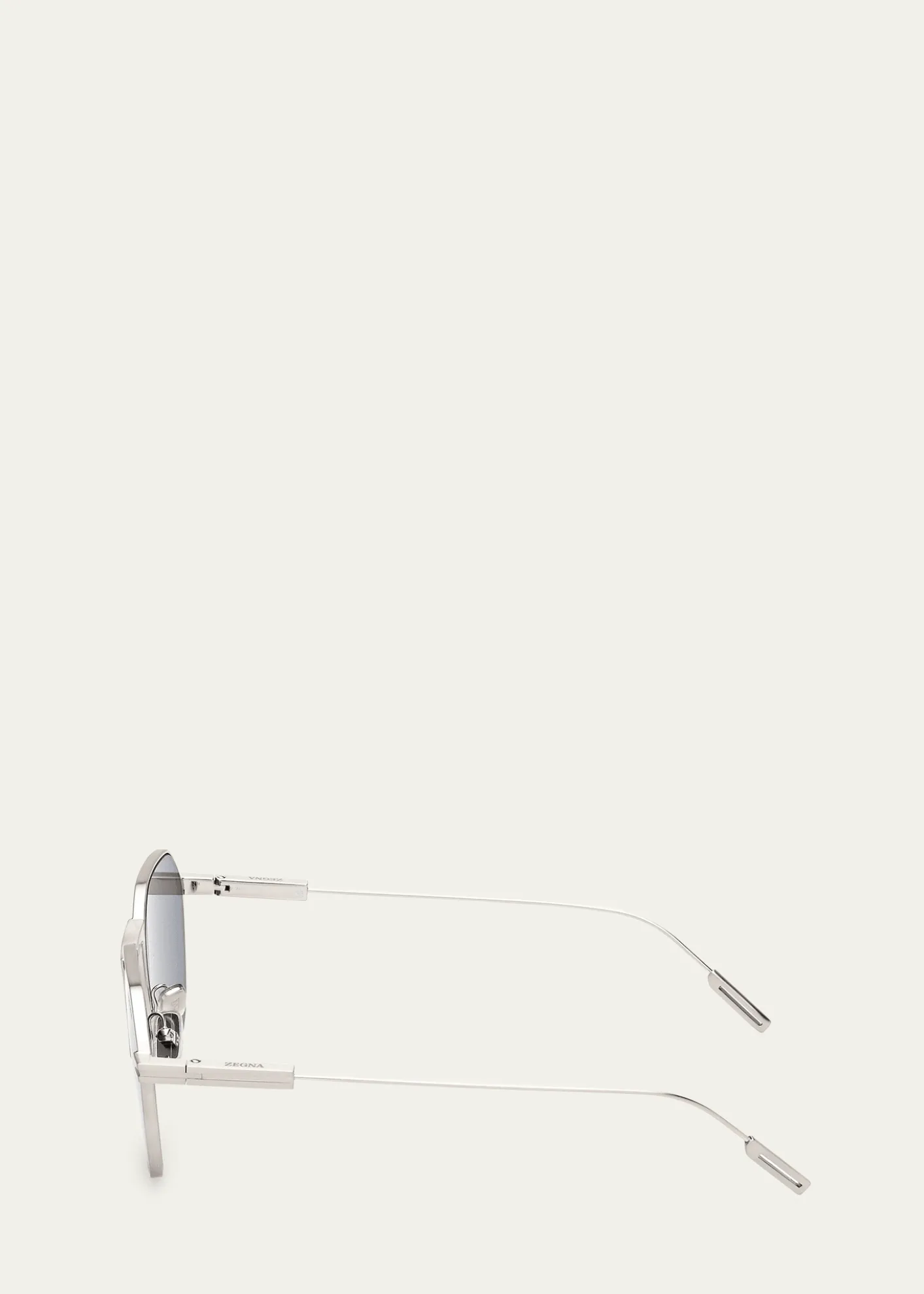 ZEGNAMen's Metal Round Sunglasses