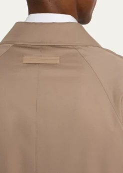 ZEGNAMen's Microfiber Raincoat