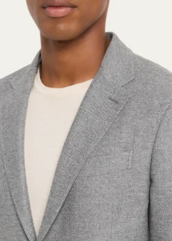ZEGNAMen's Mélange Trofeo Cashmere Sport Coat