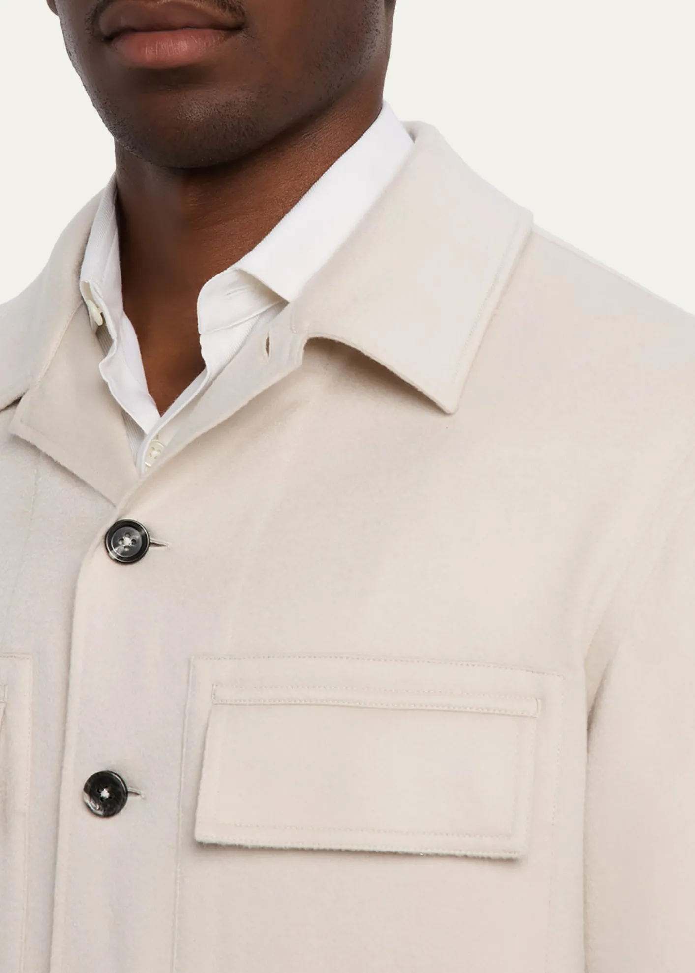 ZEGNAMen's Oasi Cashmere Overshirt