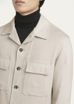 ZEGNAMen's Oasi Cashmere Overshirt