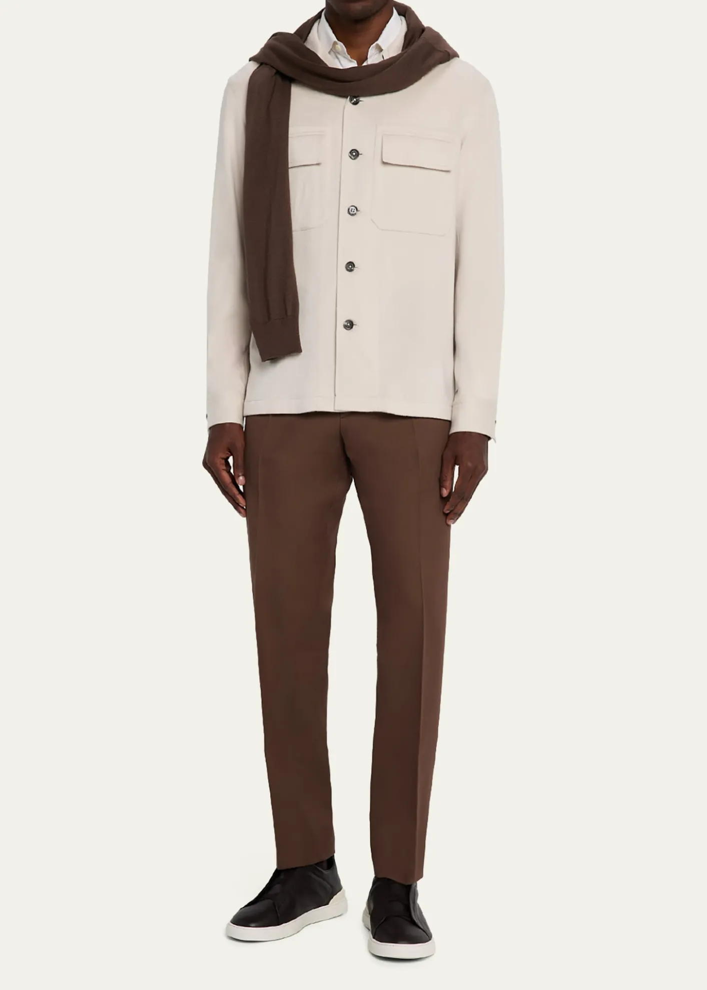 ZEGNAMen's Oasi Cashmere Overshirt