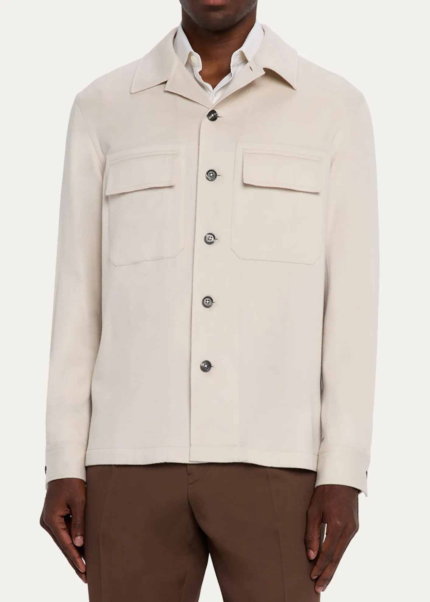 ZEGNAMen's Oasi Cashmere Overshirt