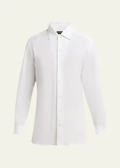 ZEGNAMen's Oasi Lino Button-Down Shirt