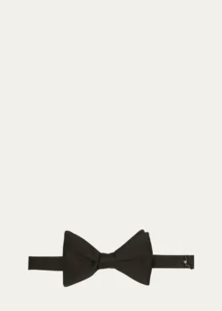 ZEGNAMen's Pre-Tied Silk Bow Tie