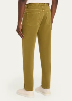 ZEGNAMen's Roccia Pure Cotton Slim-Fit Pants