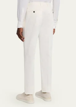 ZEGNAMen's Slim Flat-Front Pants