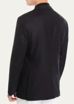 ZEGNAMen's Solid Trofeo Wool Regular-Fit Blazer Jacket