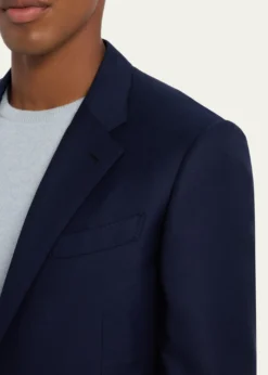 ZEGNAMen's Solid Wool Blazer