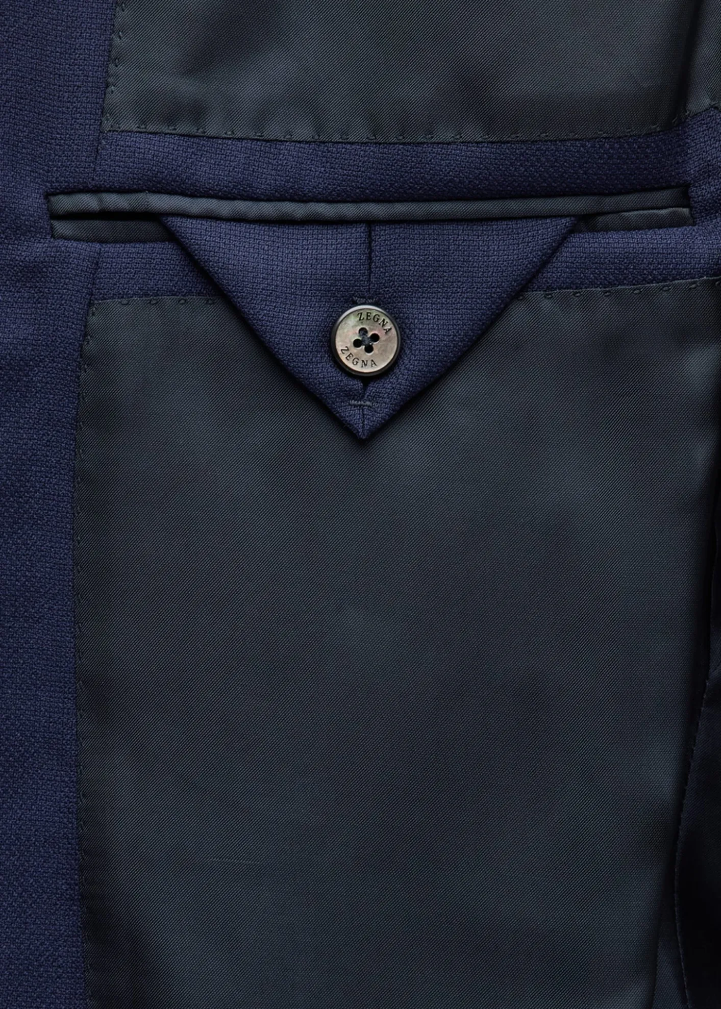 ZEGNAMen's Solid Wool Blazer