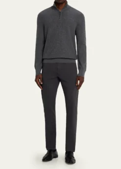 ZEGNAMen's Stretch Gabardine Slim Five-Pocket Pants