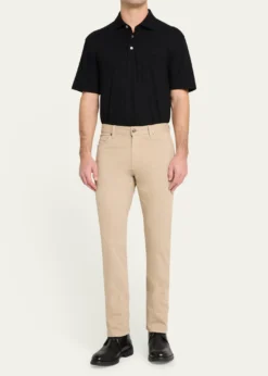 ZEGNAMen's Stretch Gabardine Slim Five-Pocket Pants