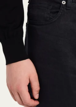 ZEGNAMen's Stretch Straight Leg Five-Pocket Pants
