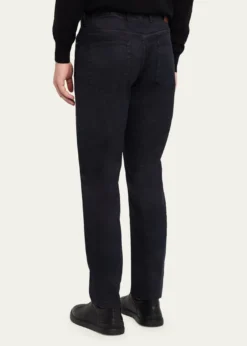 ZEGNAMen's Stretch Straight Leg Five-Pocket Pants