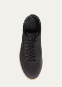 ZEGNAMen's 232 Suede Low-Top Sneakers