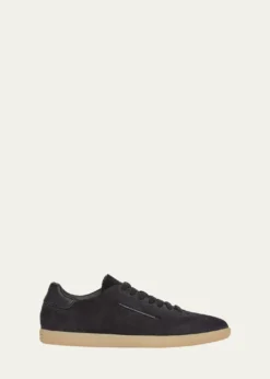 ZEGNAMen's 232 Suede Low-Top Sneakers