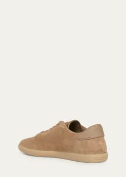 ZEGNAMen's 232 Suede Low-Top Sneakers