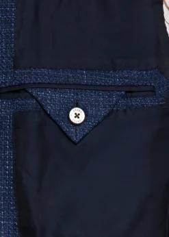 ZEGNAMen's Textured Winter Crossover Blazer