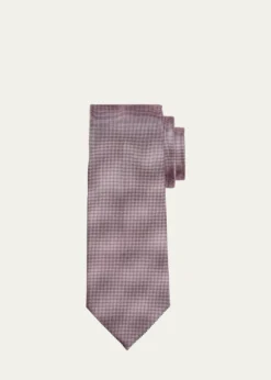 ZEGNAMen's Tic-Weave Silk Tie