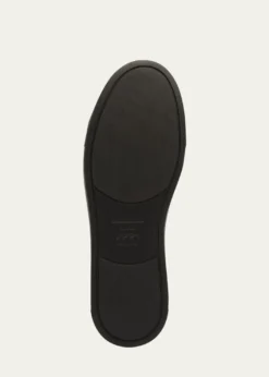 ZEGNAMen's Triple Stitch Deerskin Leather Sneakers