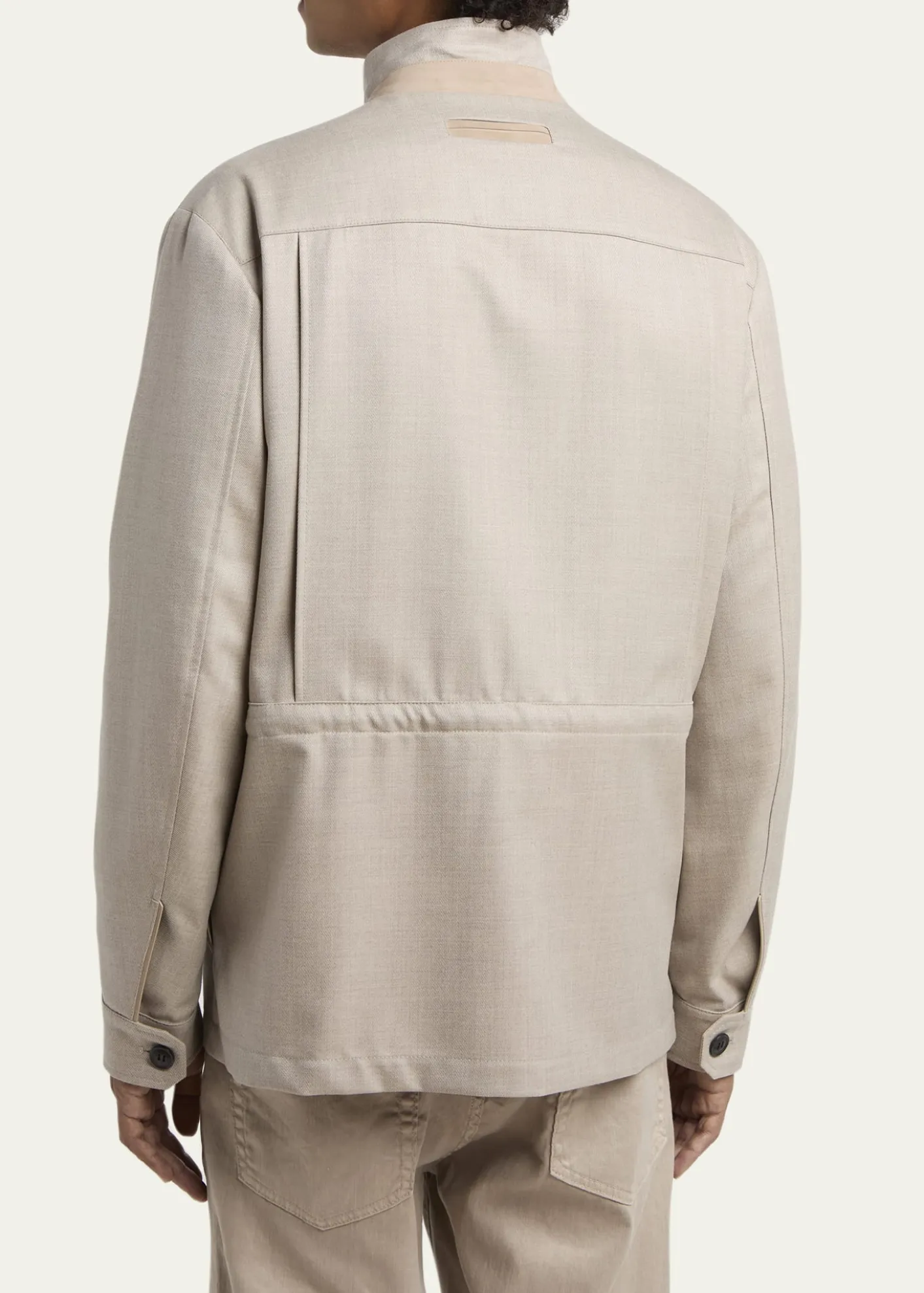 ZEGNAMen's Wool Field Jacket