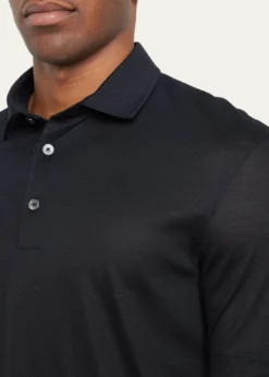 ZEGNAMen's Wool Polo Shirt