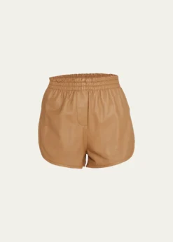 ZEYNEP ARCAYLeather Jogger Shorts