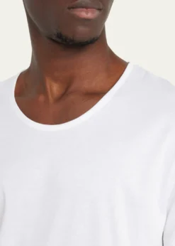 ZimmerliMen's Sea Island Scoop Neck T-Shirt
