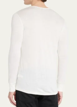 ZimmerliMen's Wool-Silk Crewneck T-Shirt