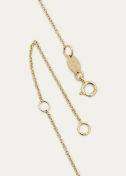 Zoe Lev JewelryDiamond Asymmetrical Initial Necklace, B